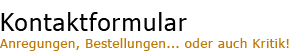 Nehmen SIe mit uns Kontakt auf